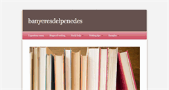 Desktop Screenshot of banyeresdelpenedes.com